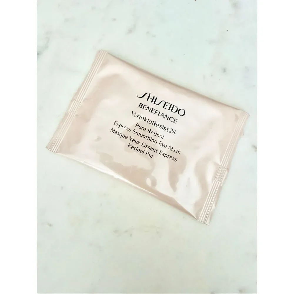 Shiseido Benefiance WrinkleResist24 Pure Retinol Express Smoothing Eye Mask 2 Pa
